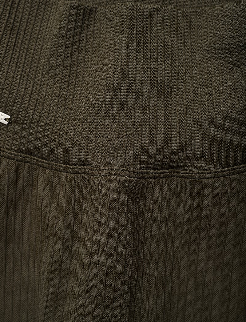 aim´n - Khaki Ribbed Seamless Tights - Õmblusteta retuusid - khaki - 5