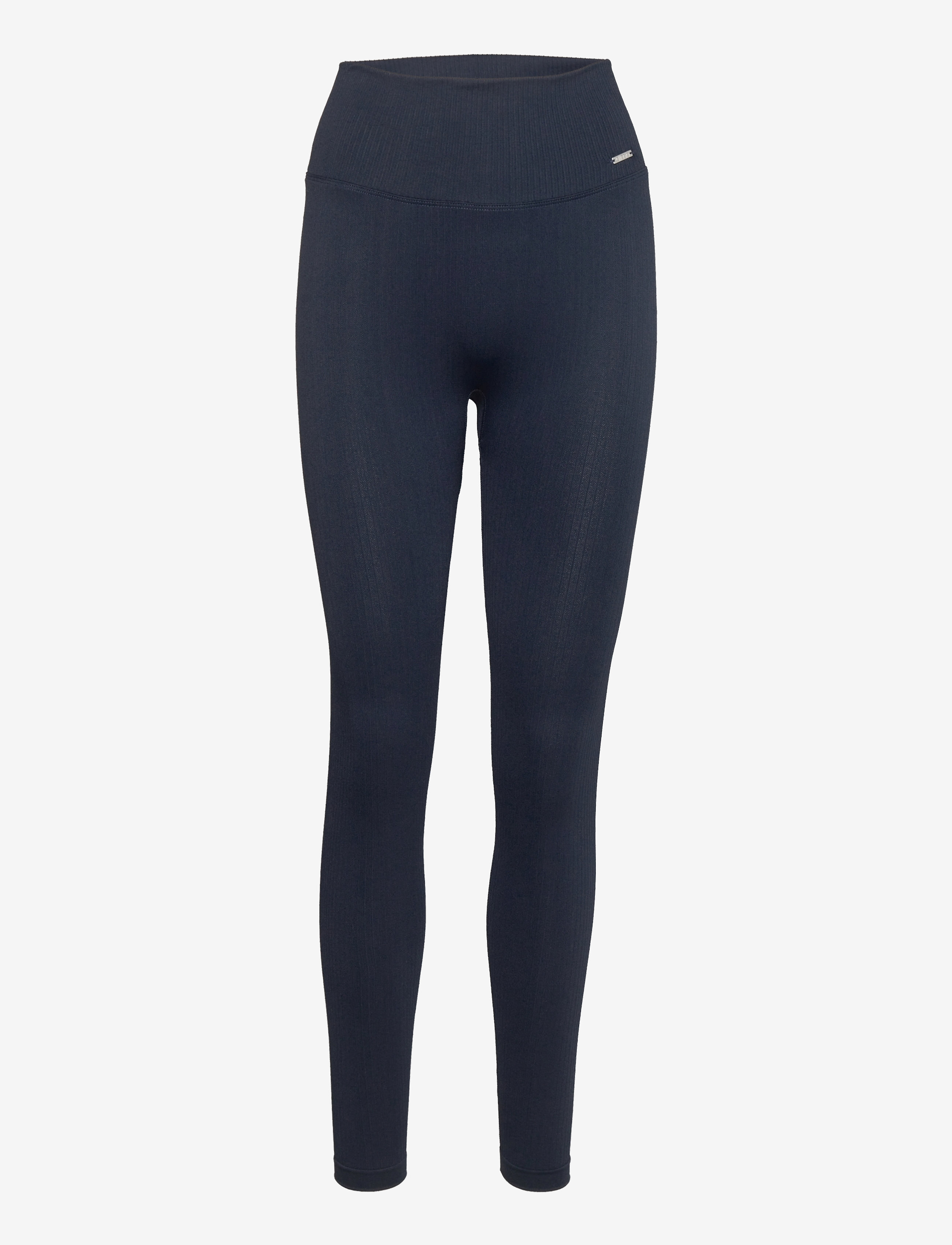 aim´n Navy Ribbed Seamless Tights - Lauf- & Trainingstights - NAVY / blue
