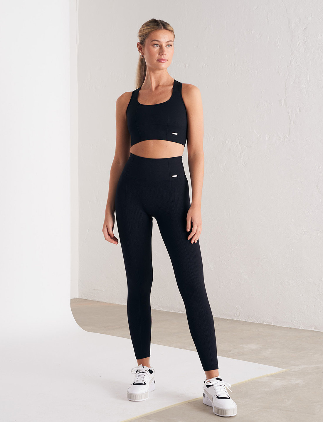 Seamless tights black hot sale