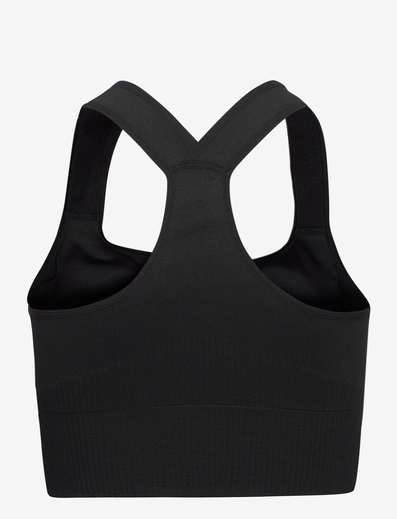 aim´n - High Support Ribbed Bra - korkea tuki - black - 2