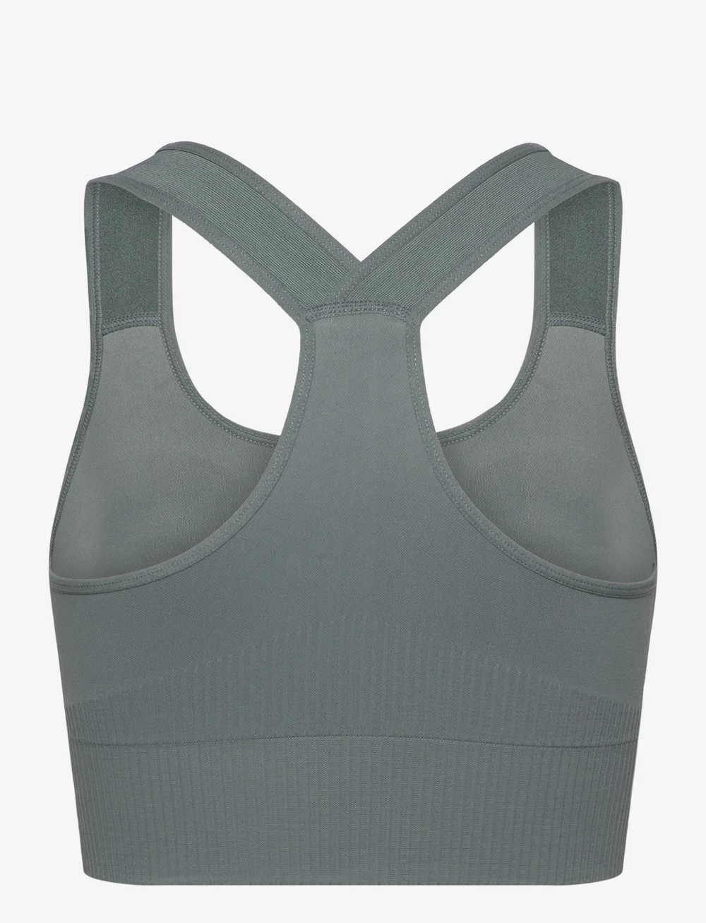 aim´n - High Support Ribbed Bra - høj støtte - sage - 1
