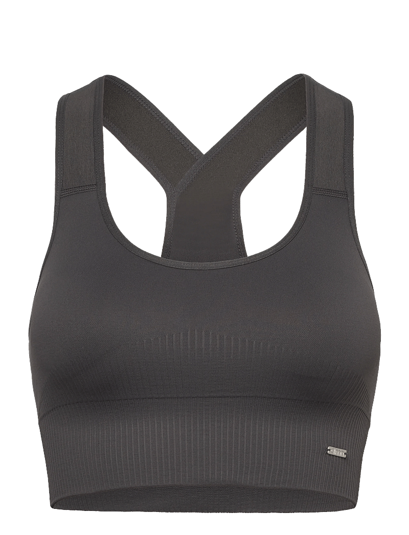 aim´n - High Support Ribbed Bra - starker halt - shadow grey - 0