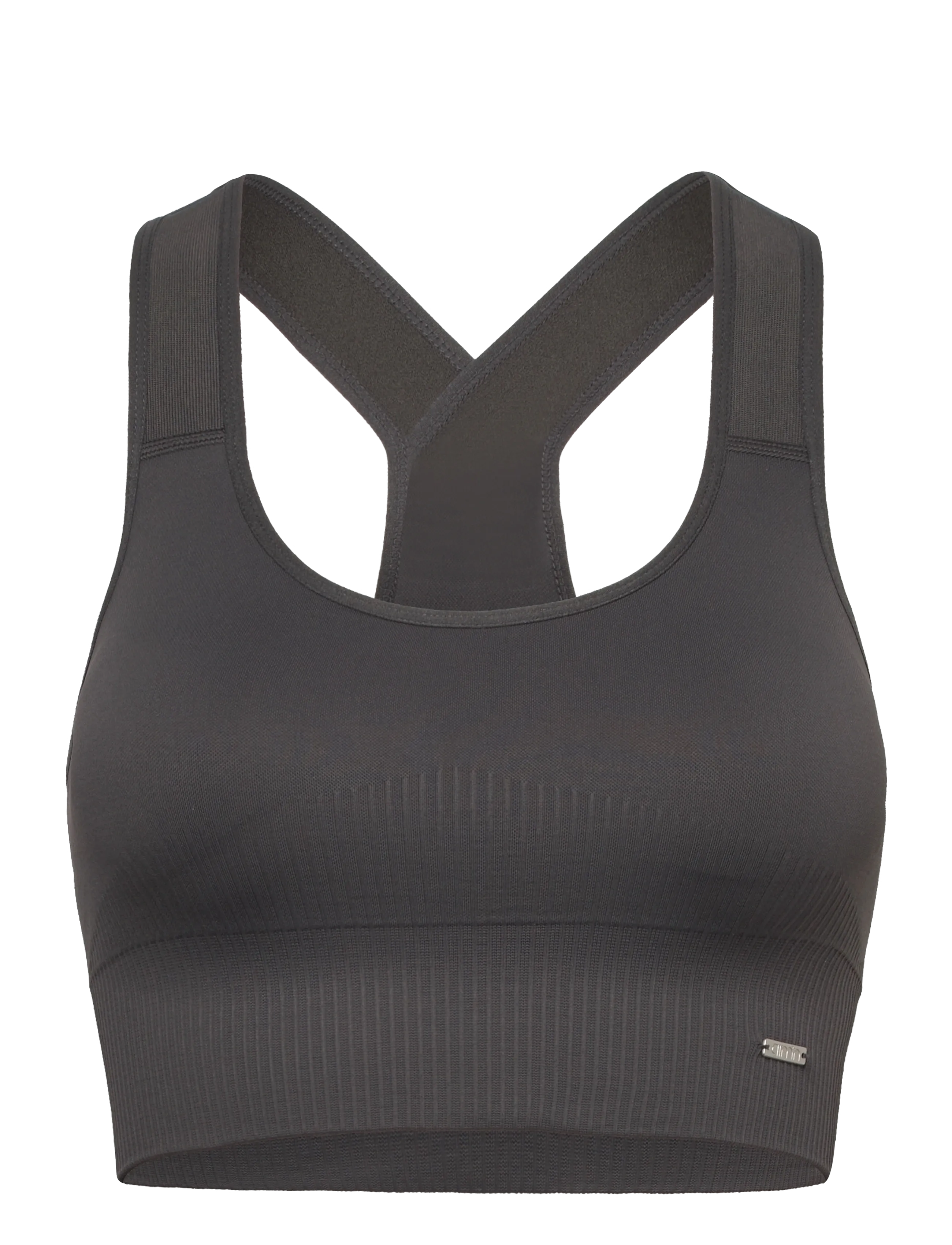 aim´n High Support Ribbed Bra - BHs - SHADOW GREY / grey
