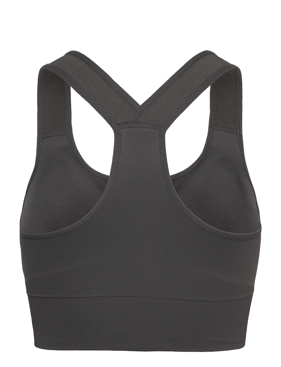 aim´n - High Support Ribbed Bra - høj støtte - shadow grey - 1