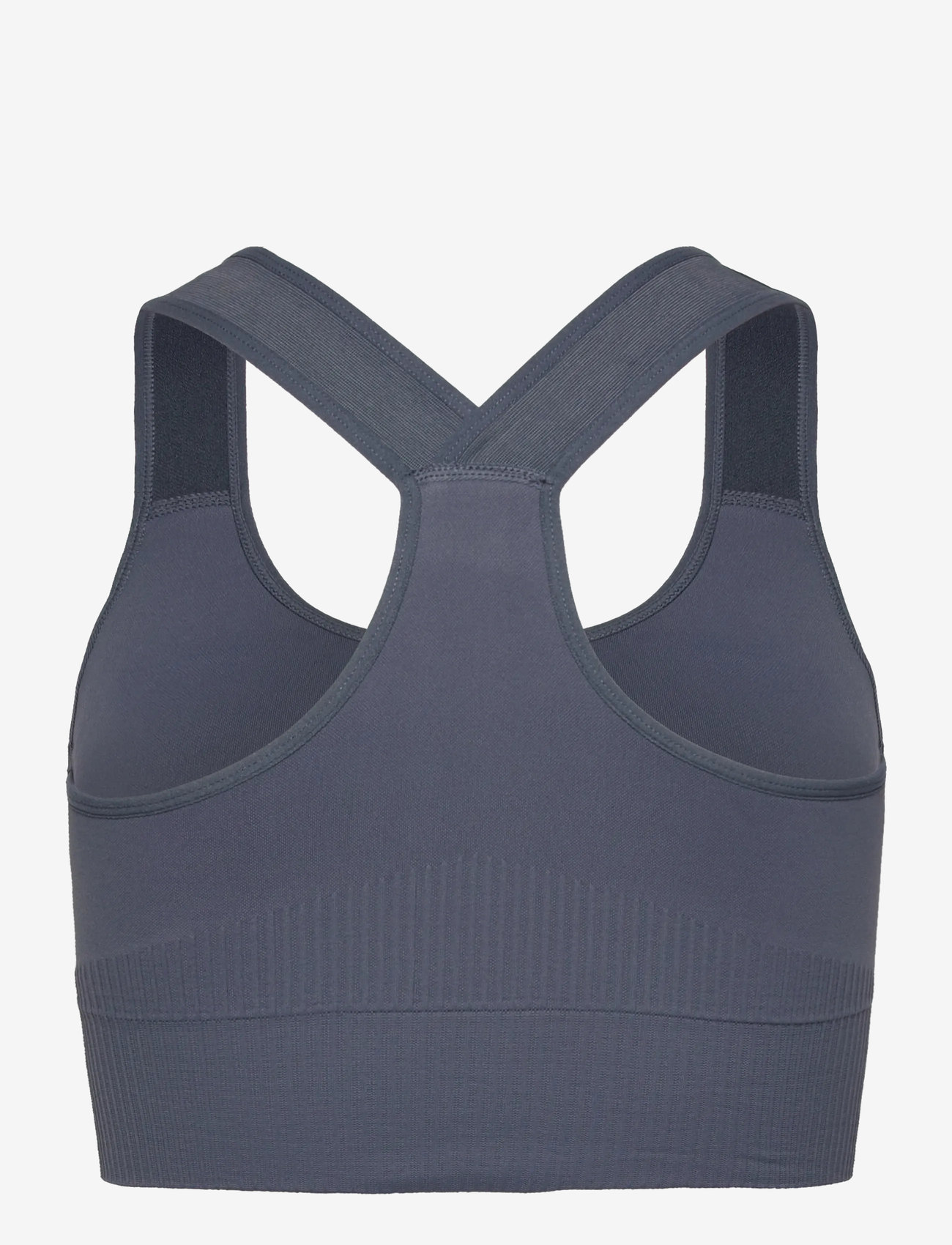 aim´n - High Support Ribbed Bra - høj støtte - storm blue - 2