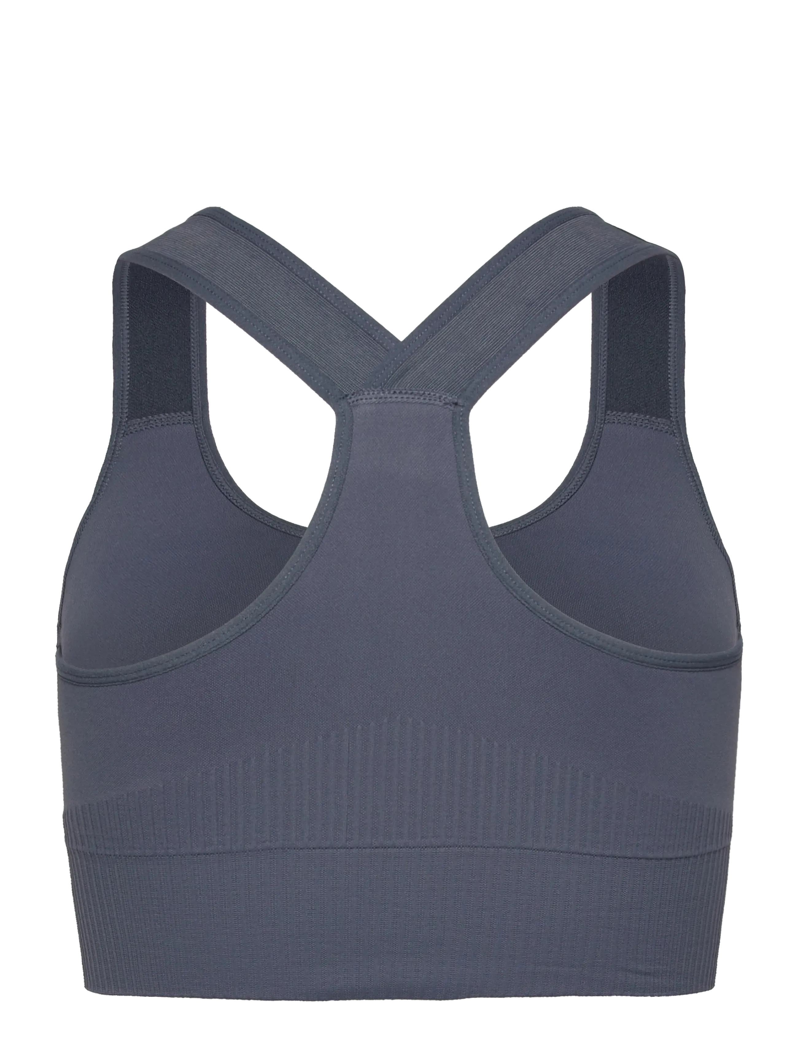 aim´n - High Support Ribbed Bra - høj støtte - storm blue - 2