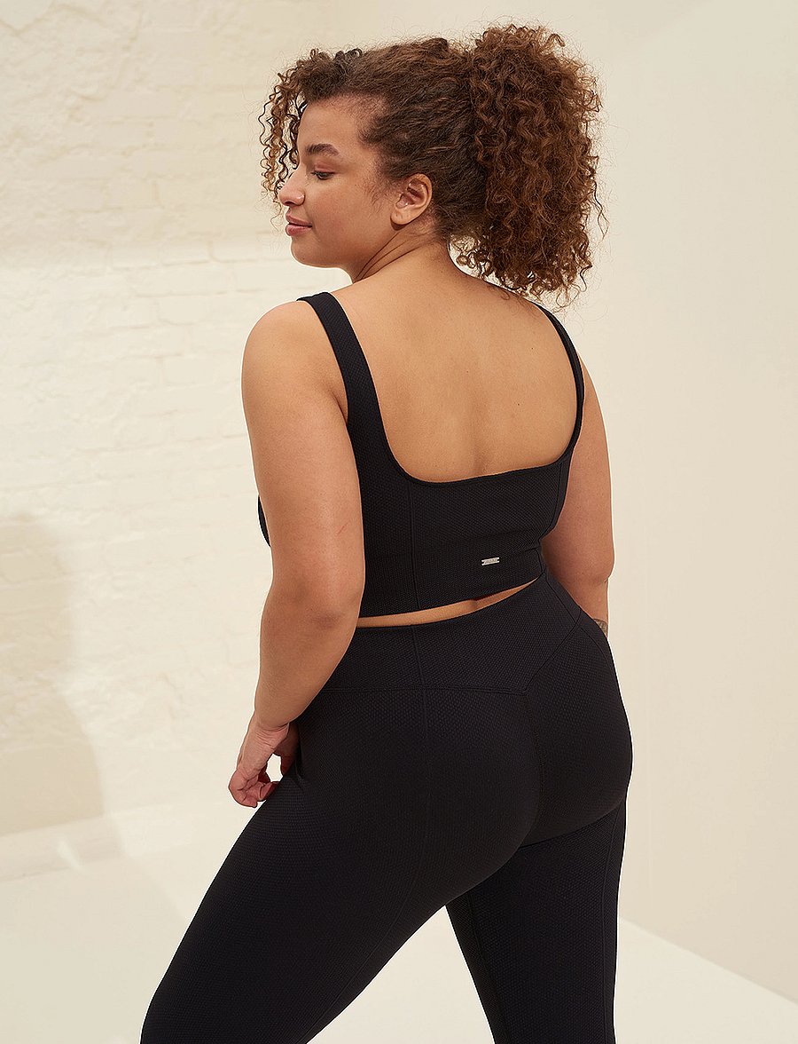 aim´n - Black Luxe Seamless Bra - low - black - 4