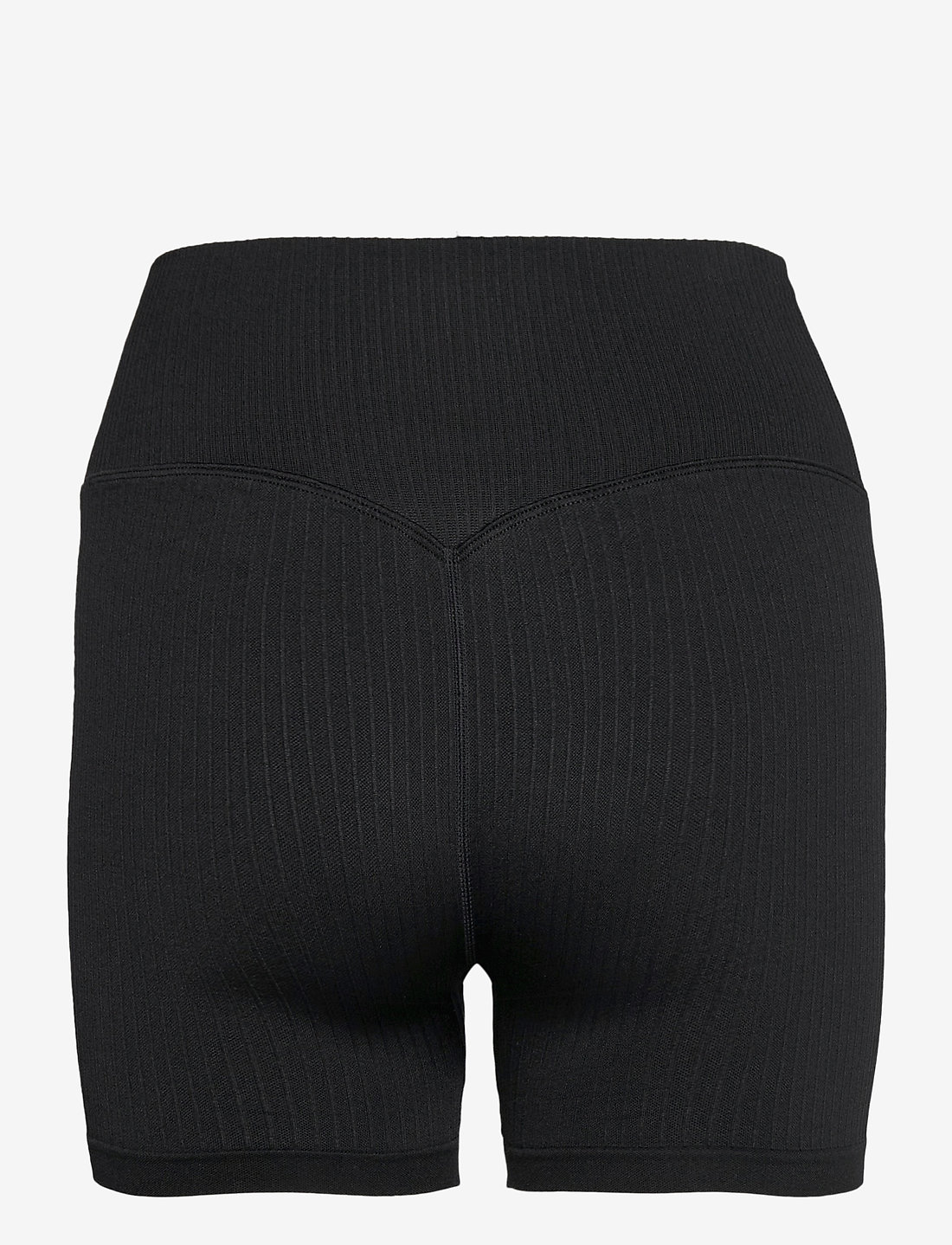 aim´n - Ribbed Seamless Midi Biker Shorts - kurze tights - black - 2