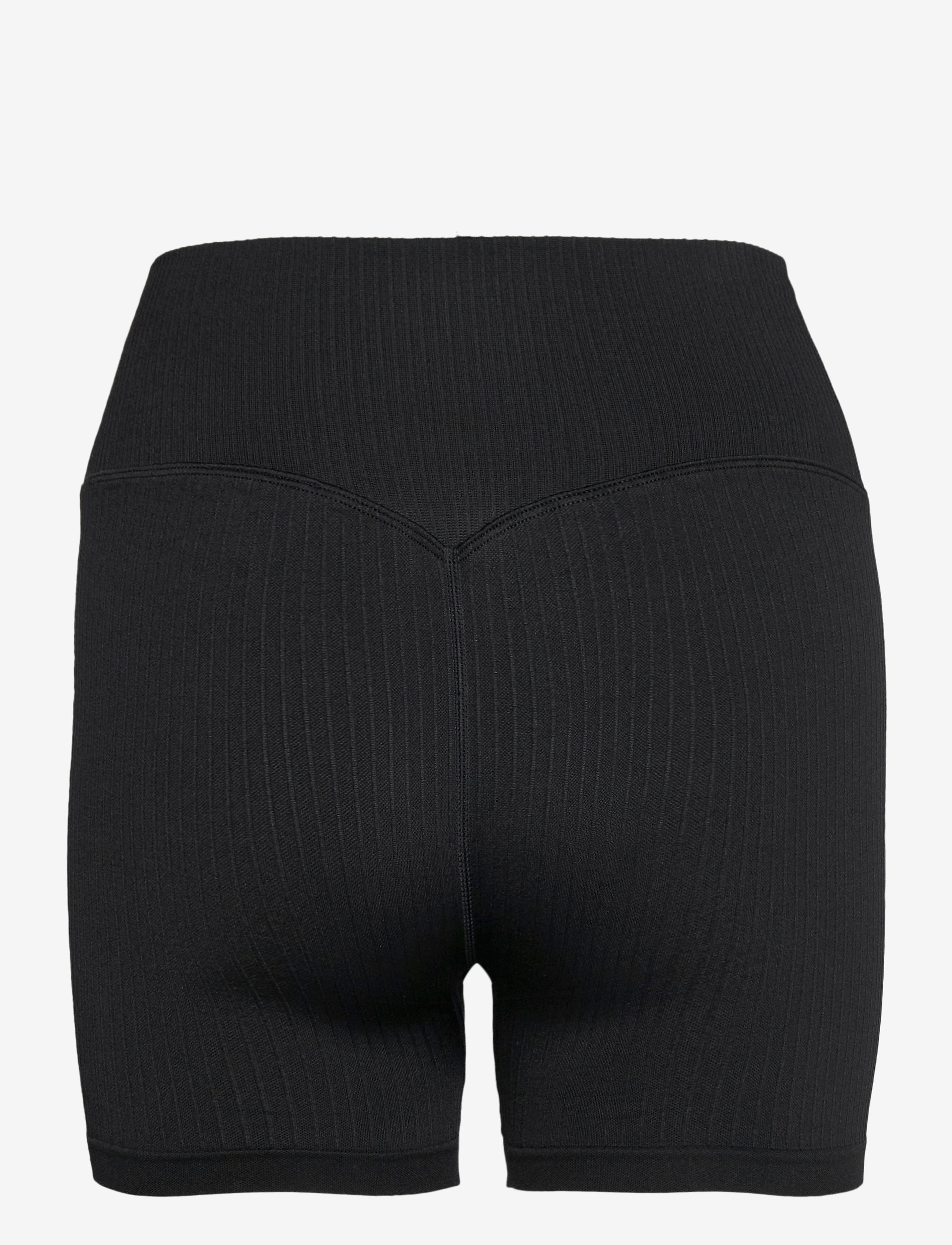 aim´n - Ribbed Seamless Midi Biker Shorts - trainingstights - black - 2
