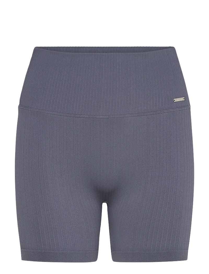 aim´n - Ribbed Seamless Midi Biker Shorts - trainingstights - storm blue - 1