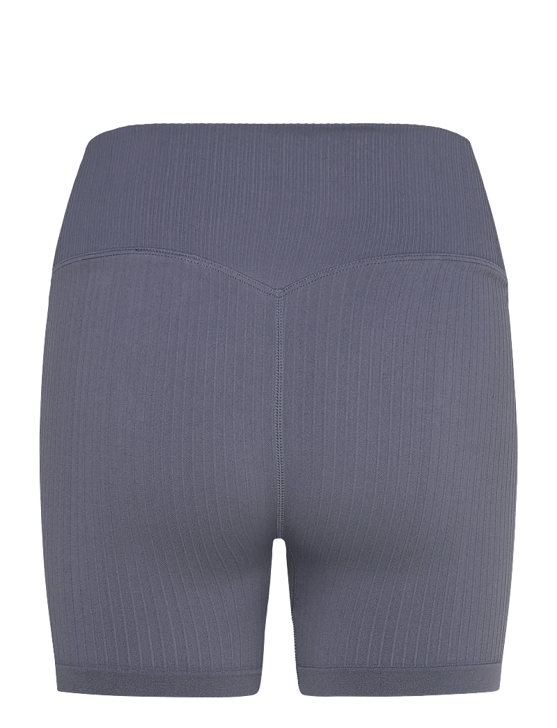 aim´n - Ribbed Seamless Midi Biker Shorts - trainingstights - storm blue - 2