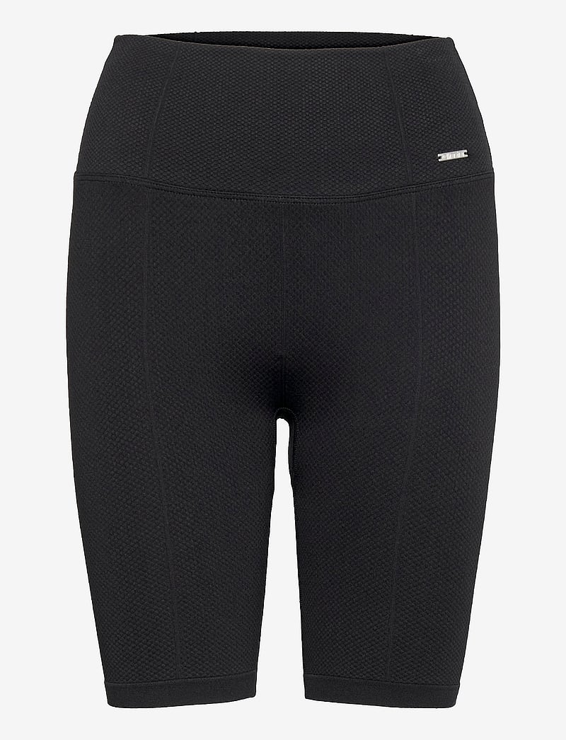 aim´n - Black Luxe Seamless Biker Shorts - 1/2 længde - black - 1