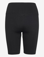AIM'N - Black Luxe Seamless Biker Shorts - seamless tights - black - 2