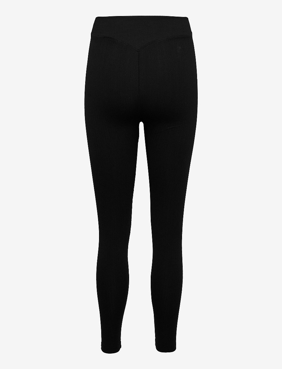 aim´n - Maternity Ribbed Seamless Tights - Äitiystrikoot - black - 3