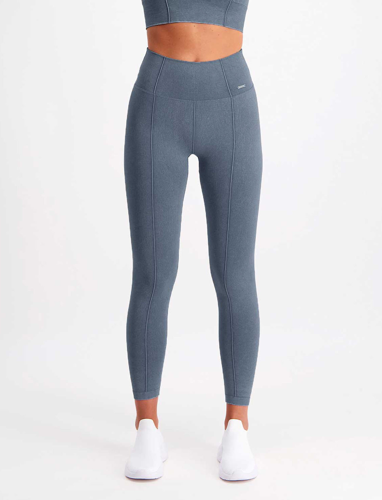 aim´n - Washed Denim Seamless Tights - volle länge - washed denim - 3
