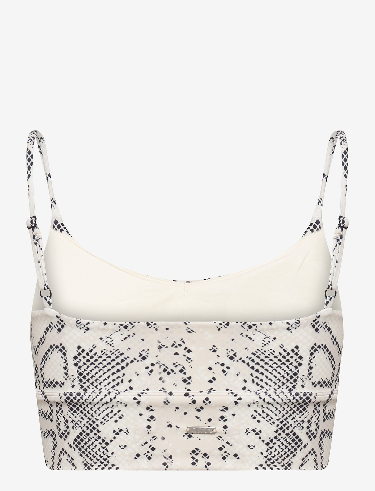 aim´n - OAT WHITE VIPER V STRAP BRA - låg support - oat white - 1
