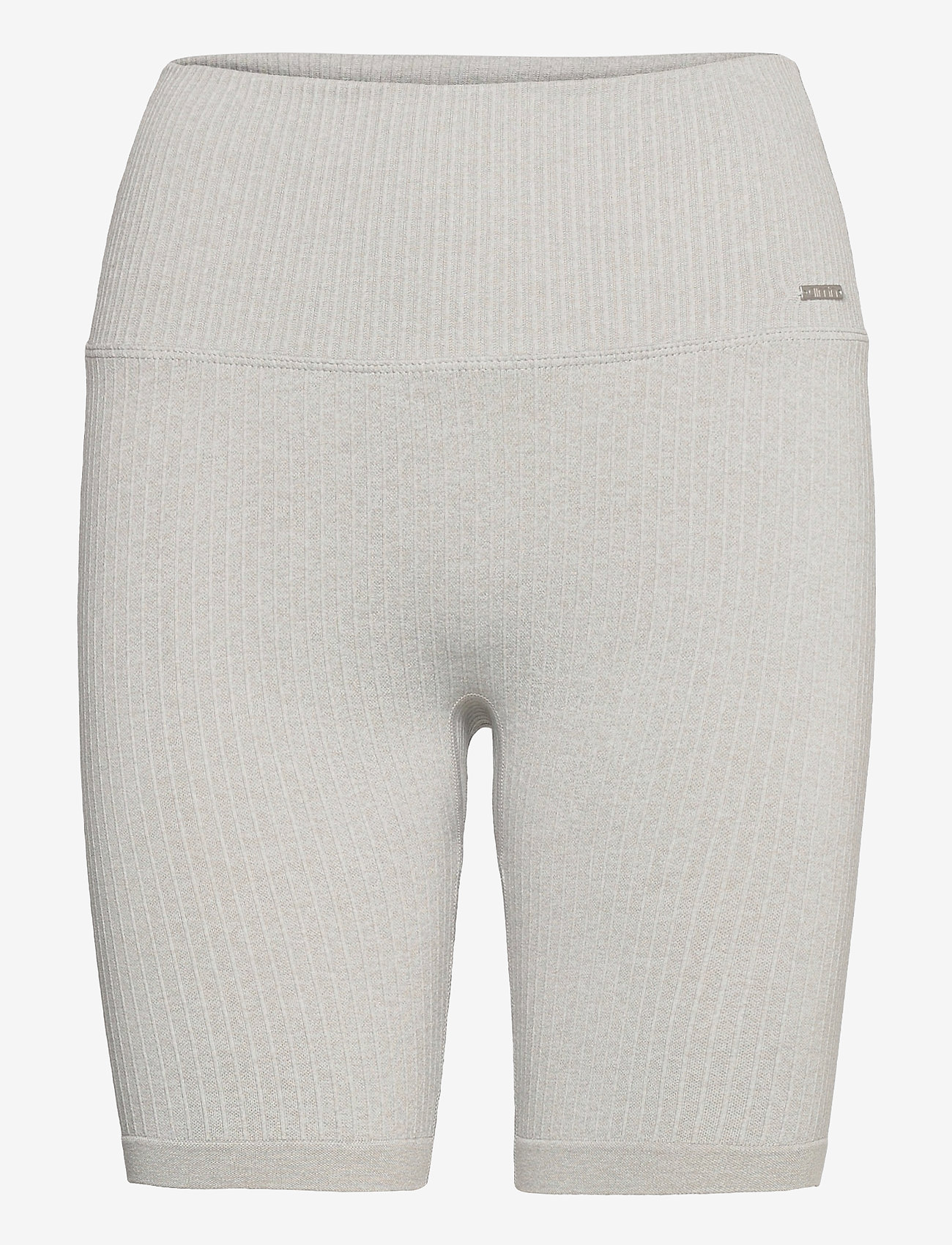 AIM'N - Ribbed Seamless Biker Shorts - seamless tights - light grey - 0