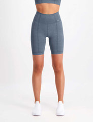 AIM'N - Washed Denim Seamless Biker Shorts - cycling shorts - washed denim - 3