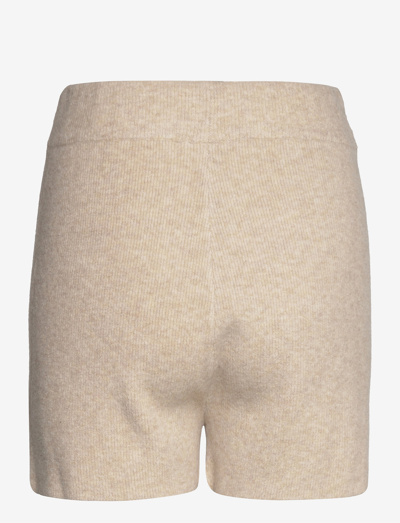 aim´n - BEIGE SOFT KNIT SHORTS - laveste priser - oat white - 1
