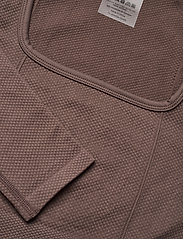 AIM'N - Luxe Seamless Crop Long Sleeve - topjes met lange mouwen - macchiato - 6