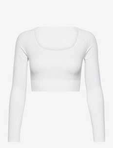 LUXE SEAMLESS CROPPED LONG SLEEVE, AIM'N