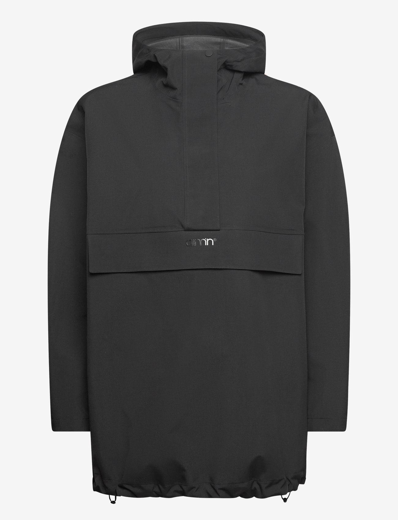 aim´n - Black Waterproof Oversized Anorak - anoraker - black - 1