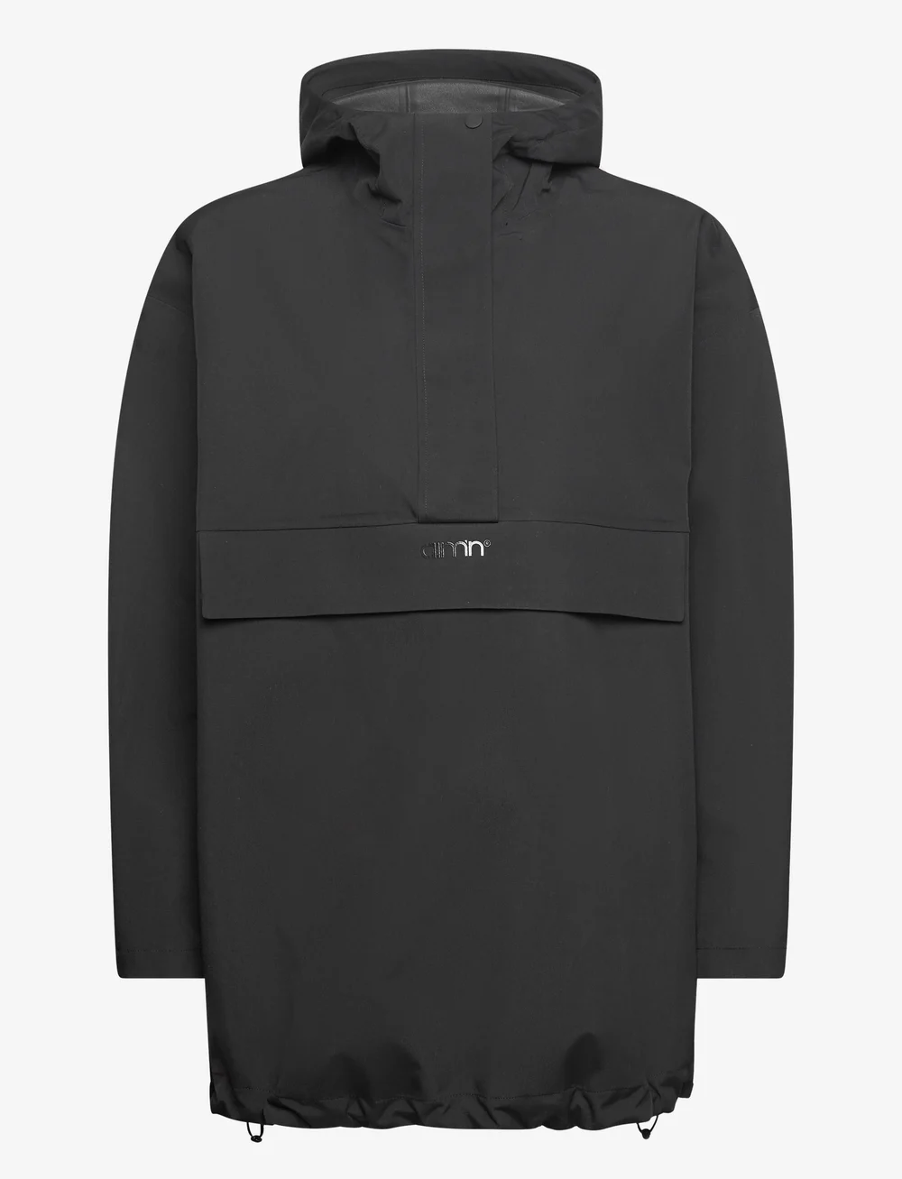 aim´n - Black Waterproof Oversized Anorak - anoraker - black - 1