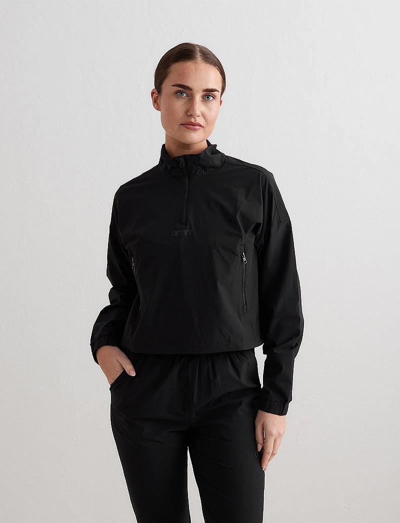 aim´n - Windbreaker Jacket - anorakker - black - 3