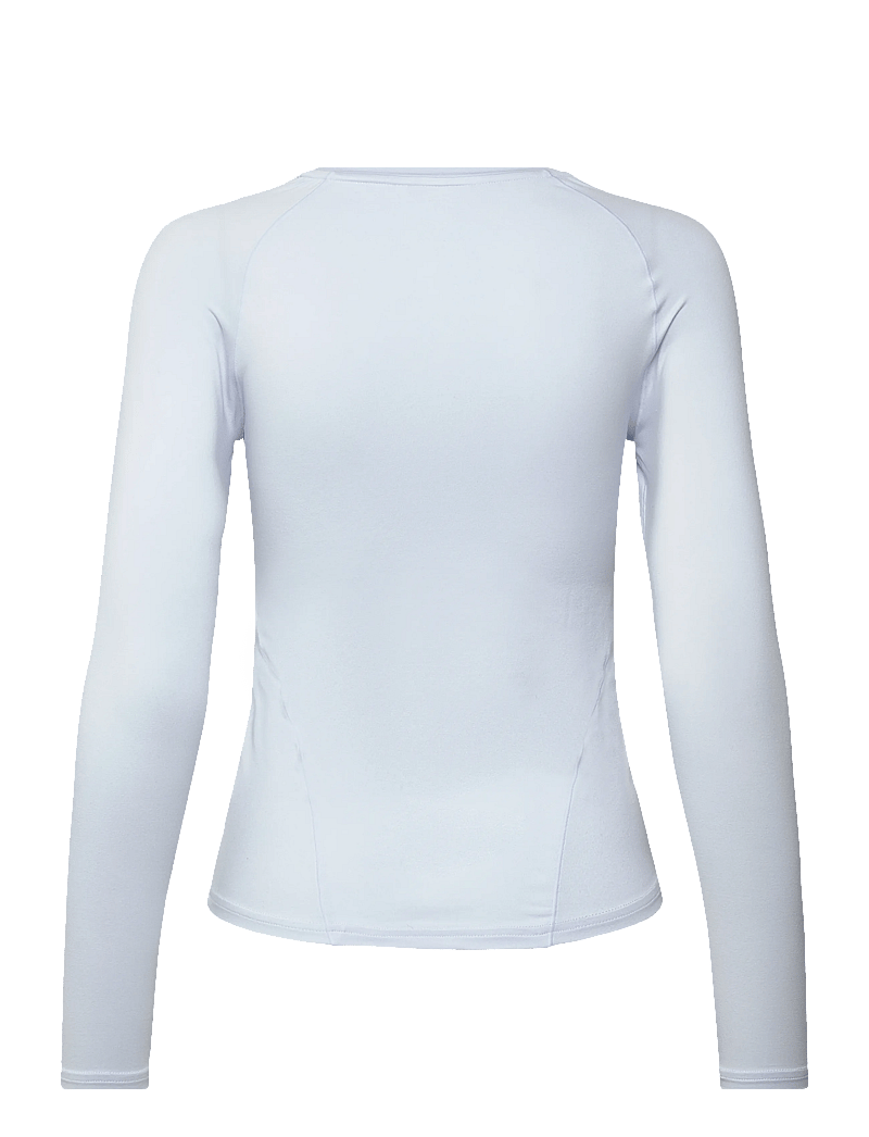 aim´n - Soft Basic Long Sleeve - langærmede t-shirts - aura - 2