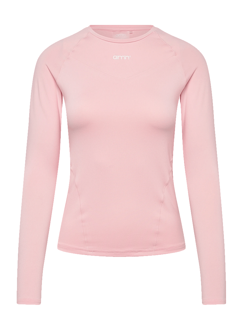 aim´n - Soft Basic Long Sleeve - långärmade tröjor - ballerina - 1