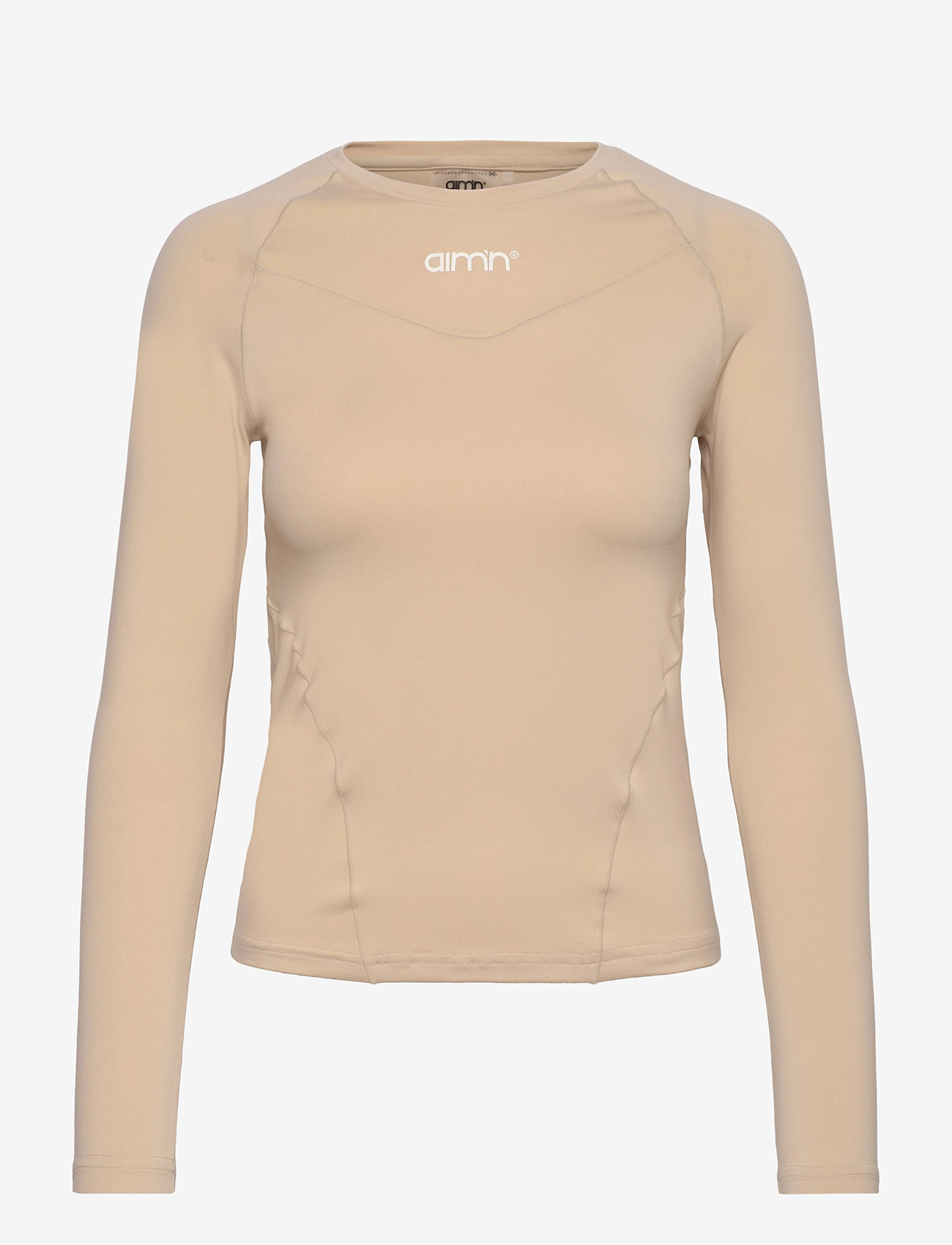aim´n - Soft Basic Long Sleeve - lägsta priserna - cafe au lait - 1