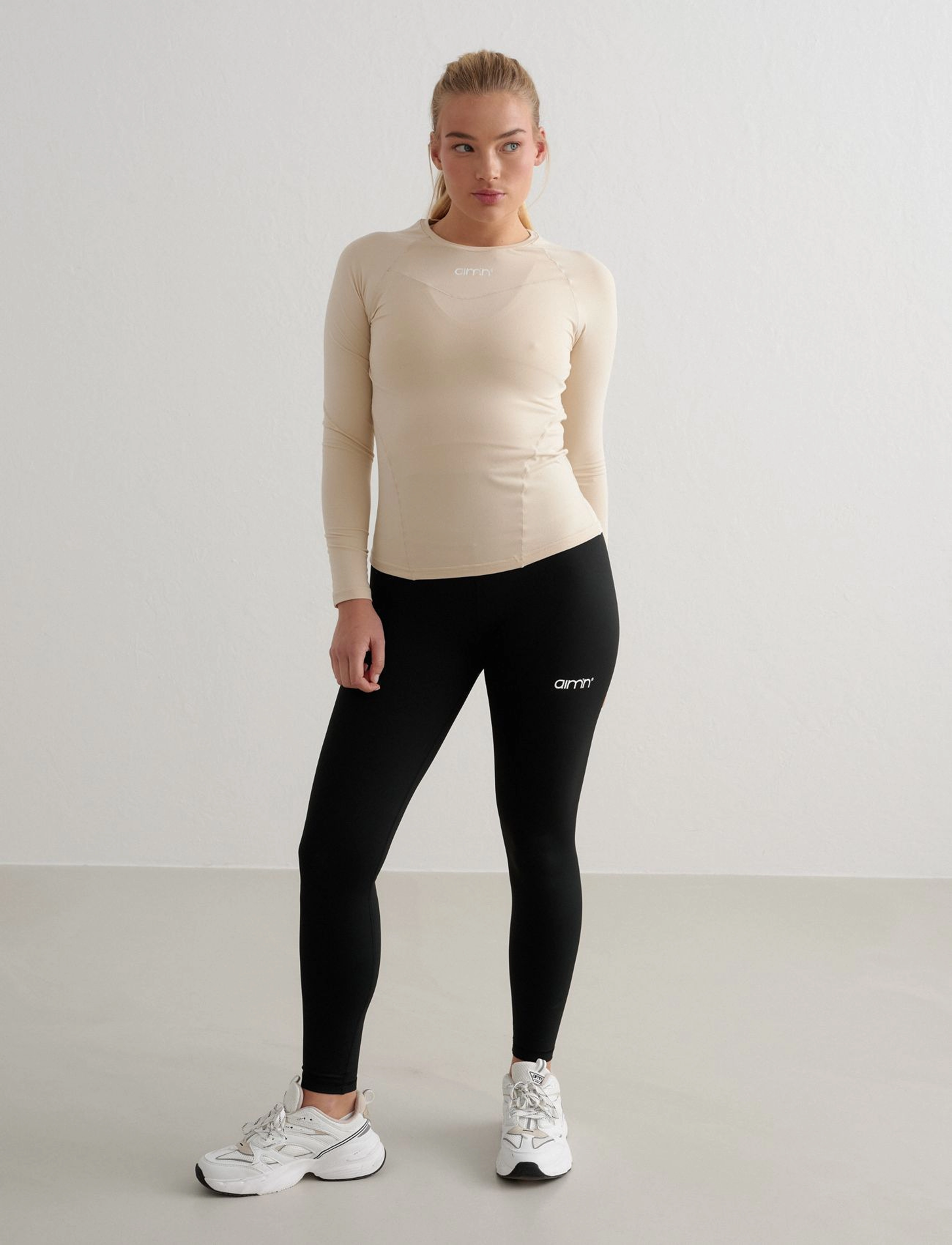 aim´n - Soft Basic Long Sleeve - topjes met lange mouwen - cafe au lait - 4