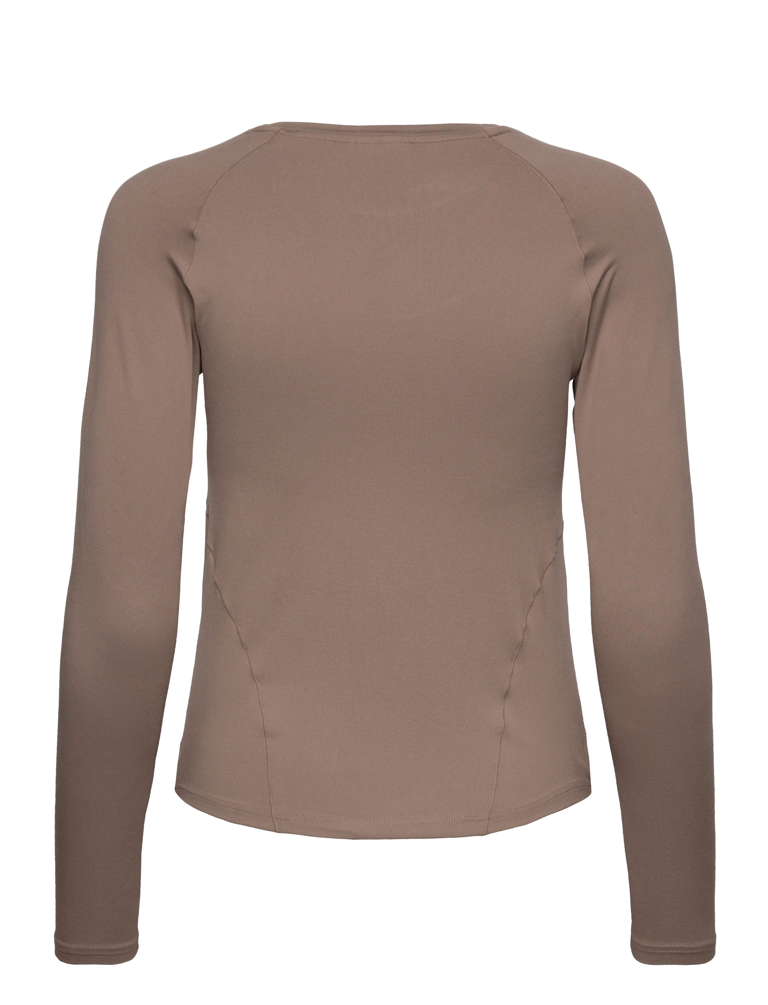 aim´n - Soft Basic Long Sleeve - langærmede t-shirts - espresso - 2