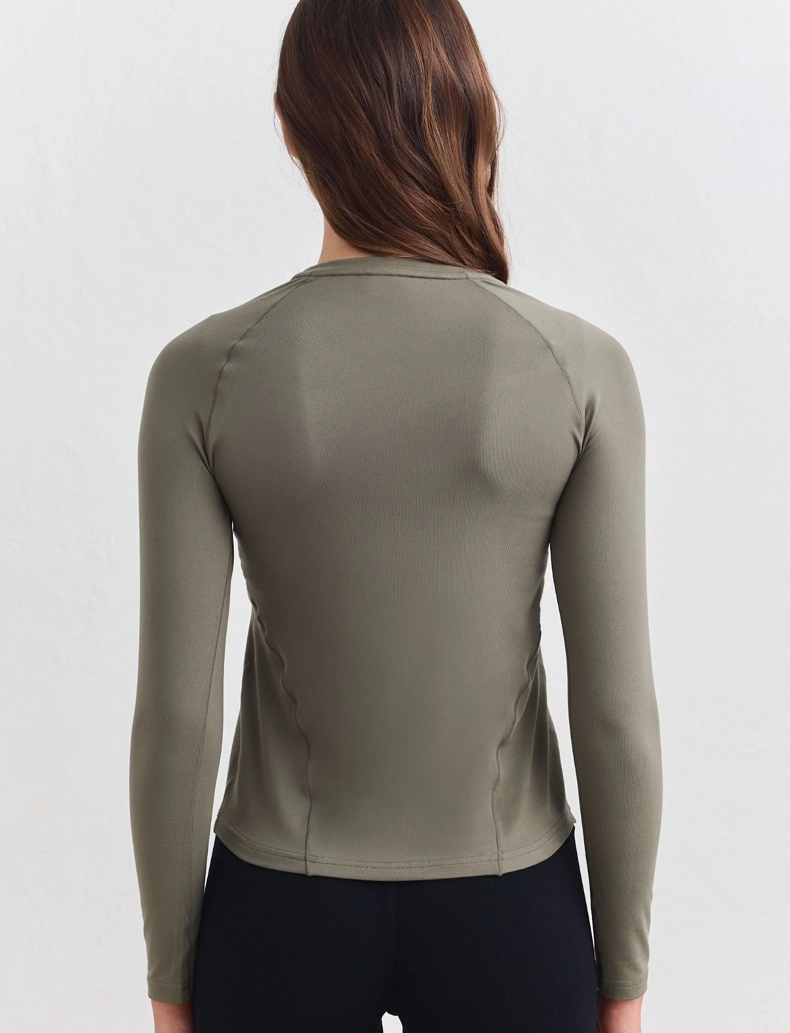 aim´n - Soft Basic Long Sleeve - langarmshirts - ivy - 3
