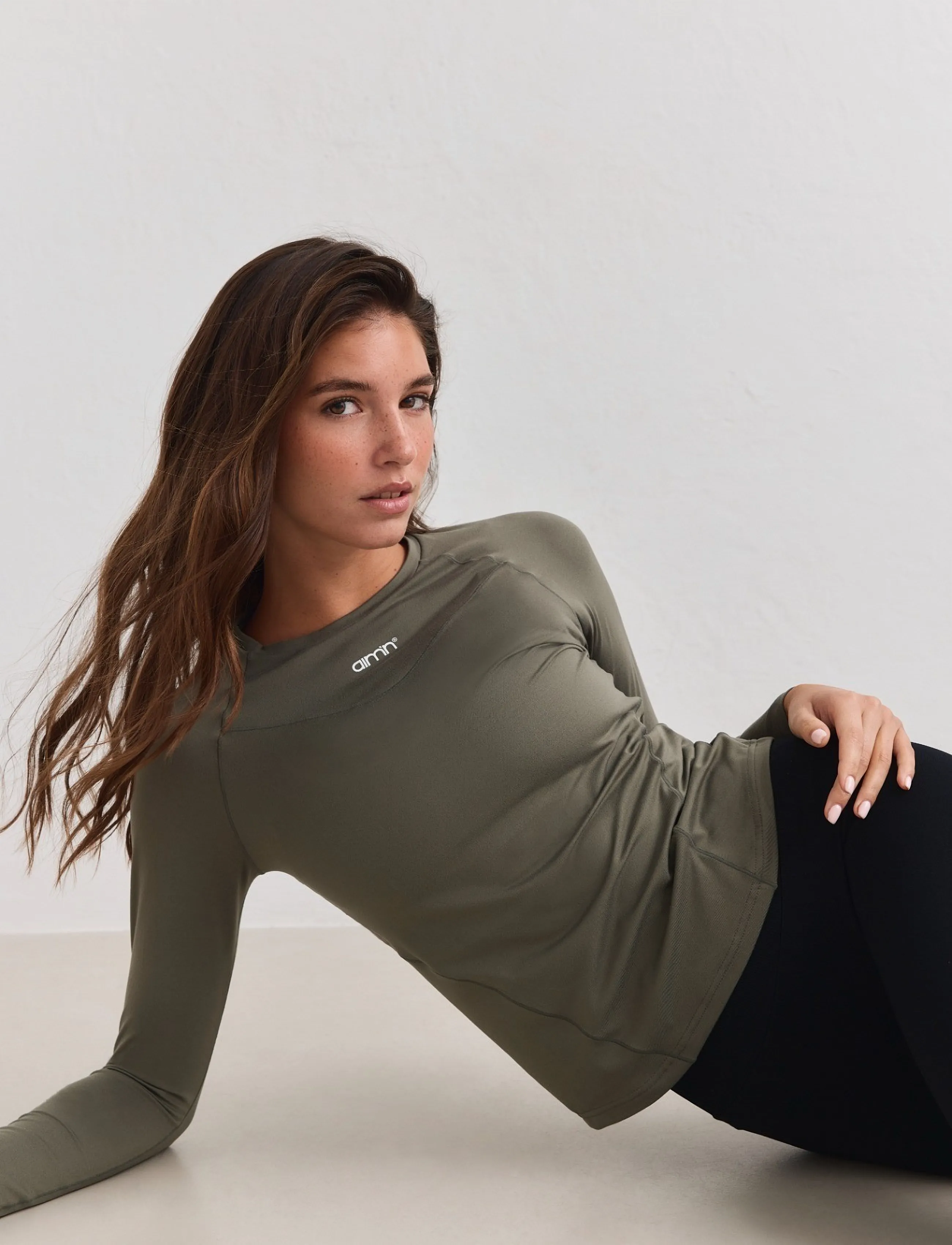Aimn Soft Basic Long Sleeve blusar dam – bild 5