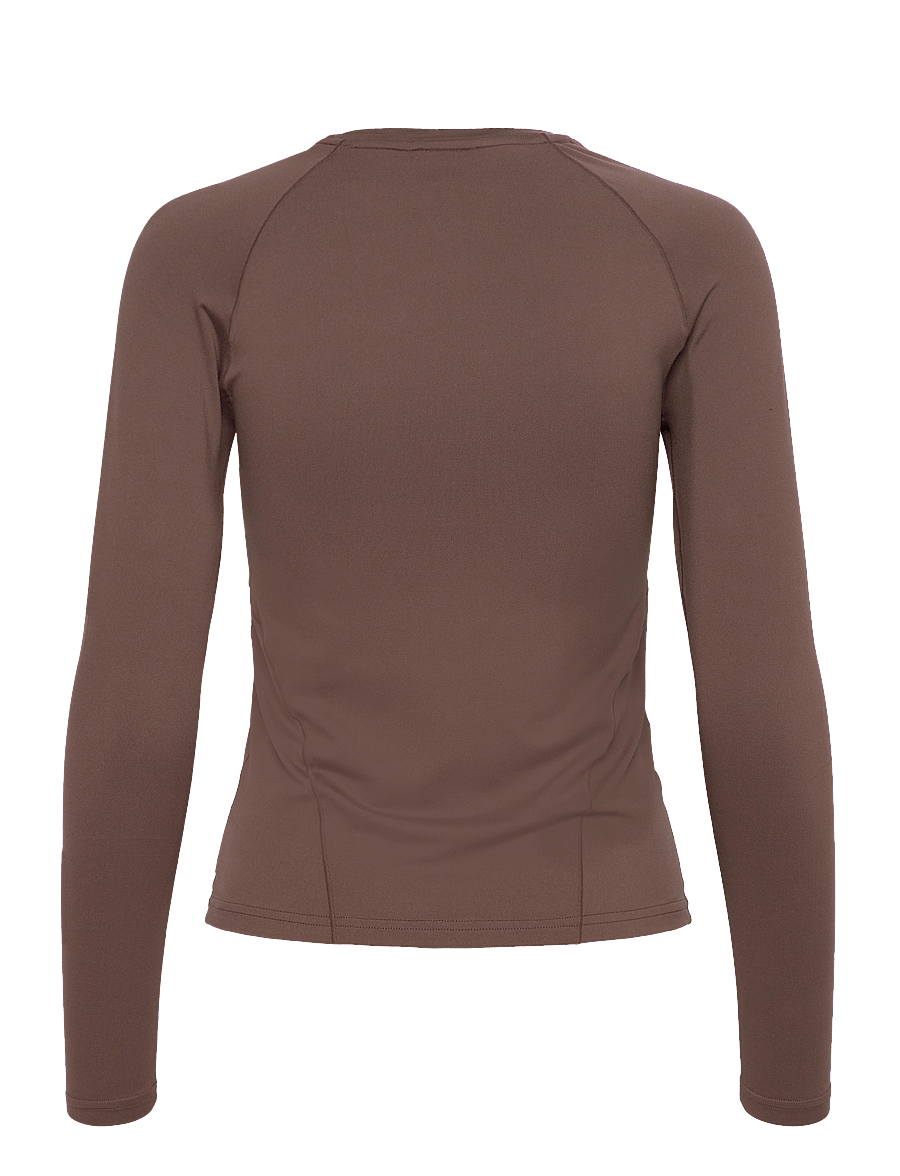 aim´n - Soft Basic Long Sleeve - langarmshirts - macchiato - 2