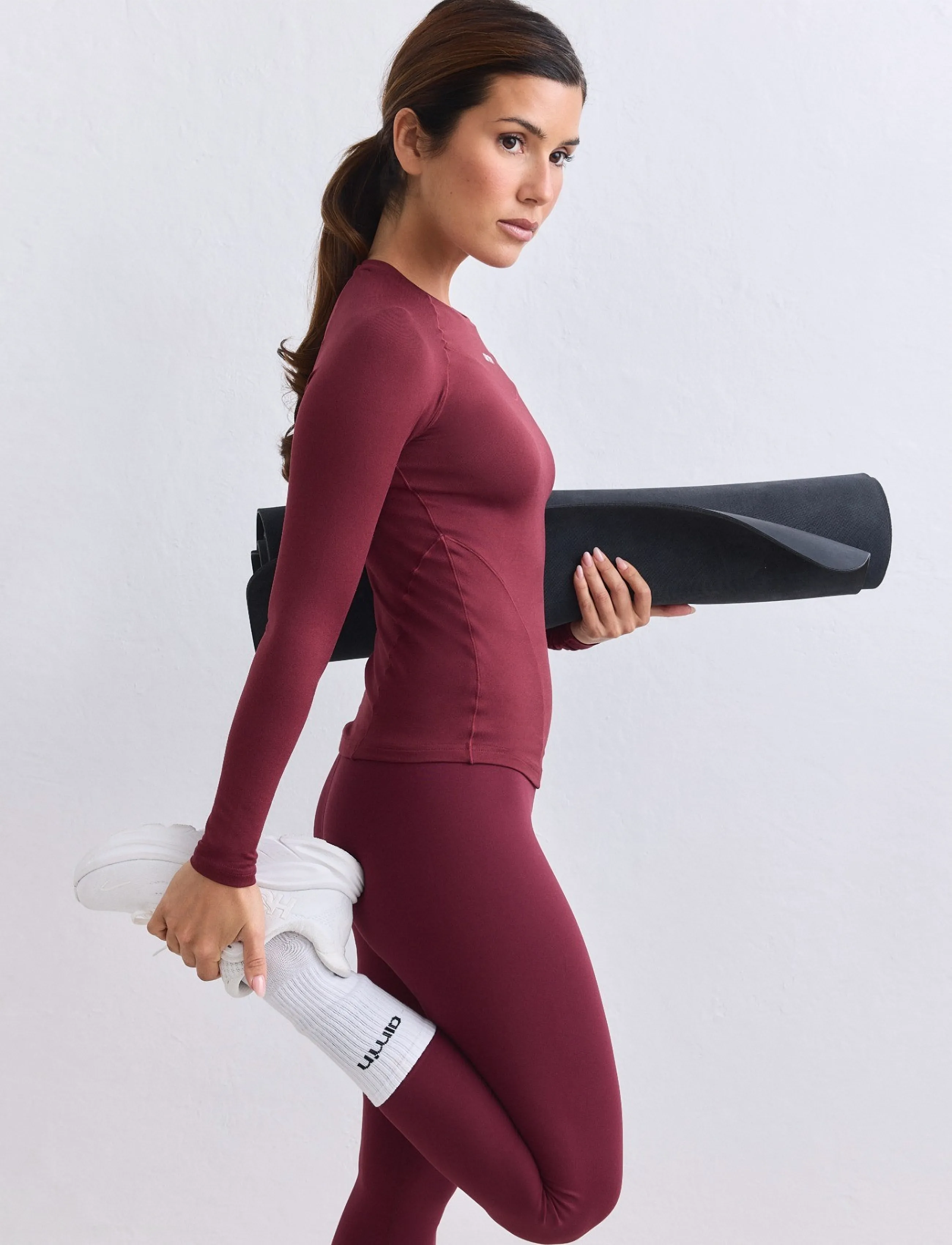 Aimn Soft Basic Long Sleeve blusar dam – bild 6