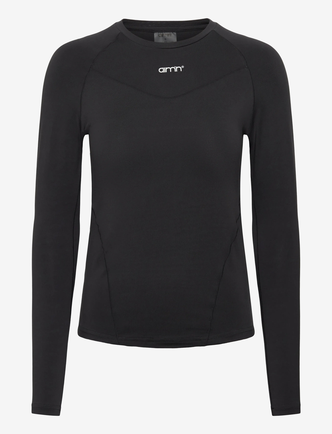 aim´n - Soft Basic Long Sleeve - långärmade tröjor - shadow grey - 0