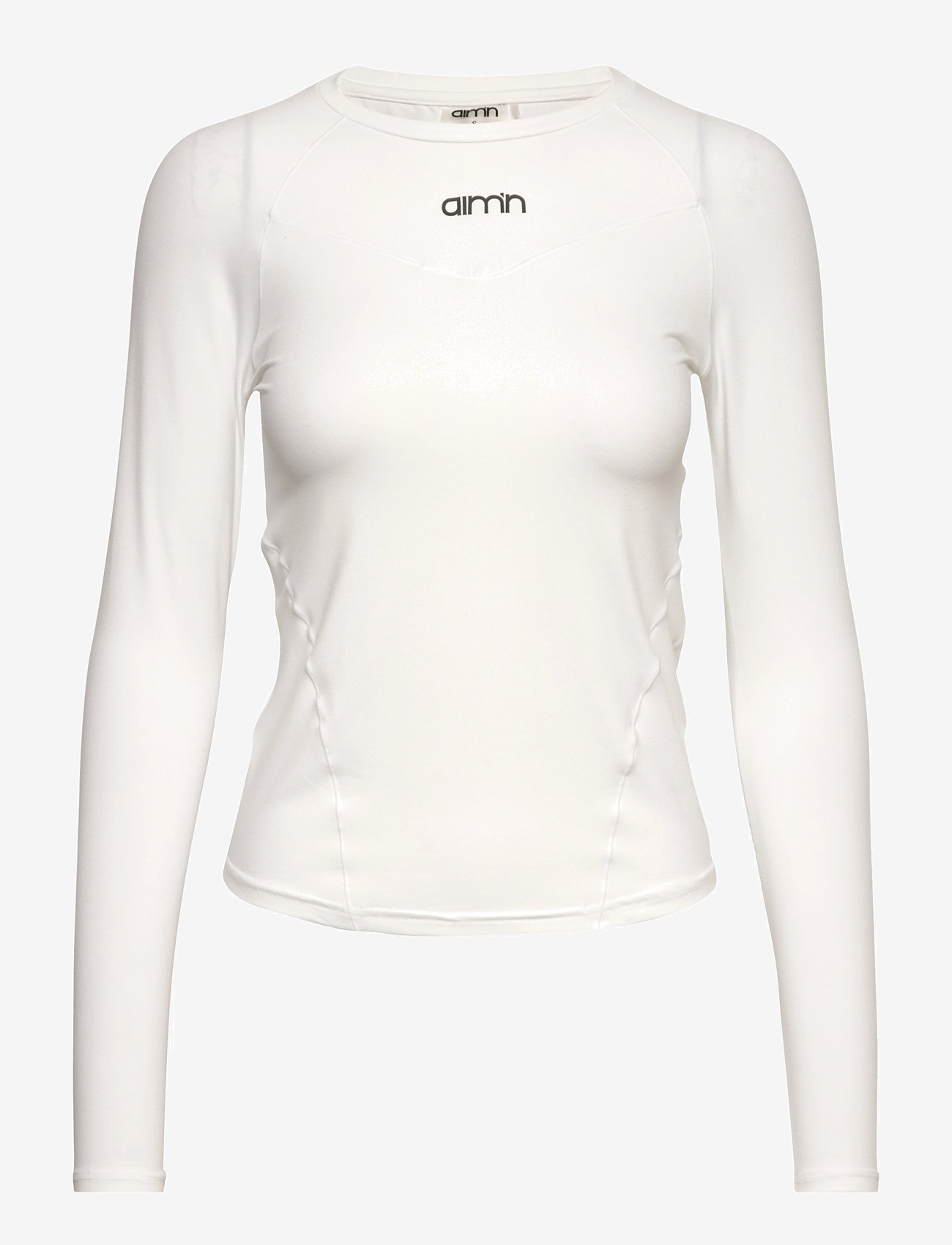 aim´n - Soft Basic Long Sleeve - mažiausios kainos - white - 0