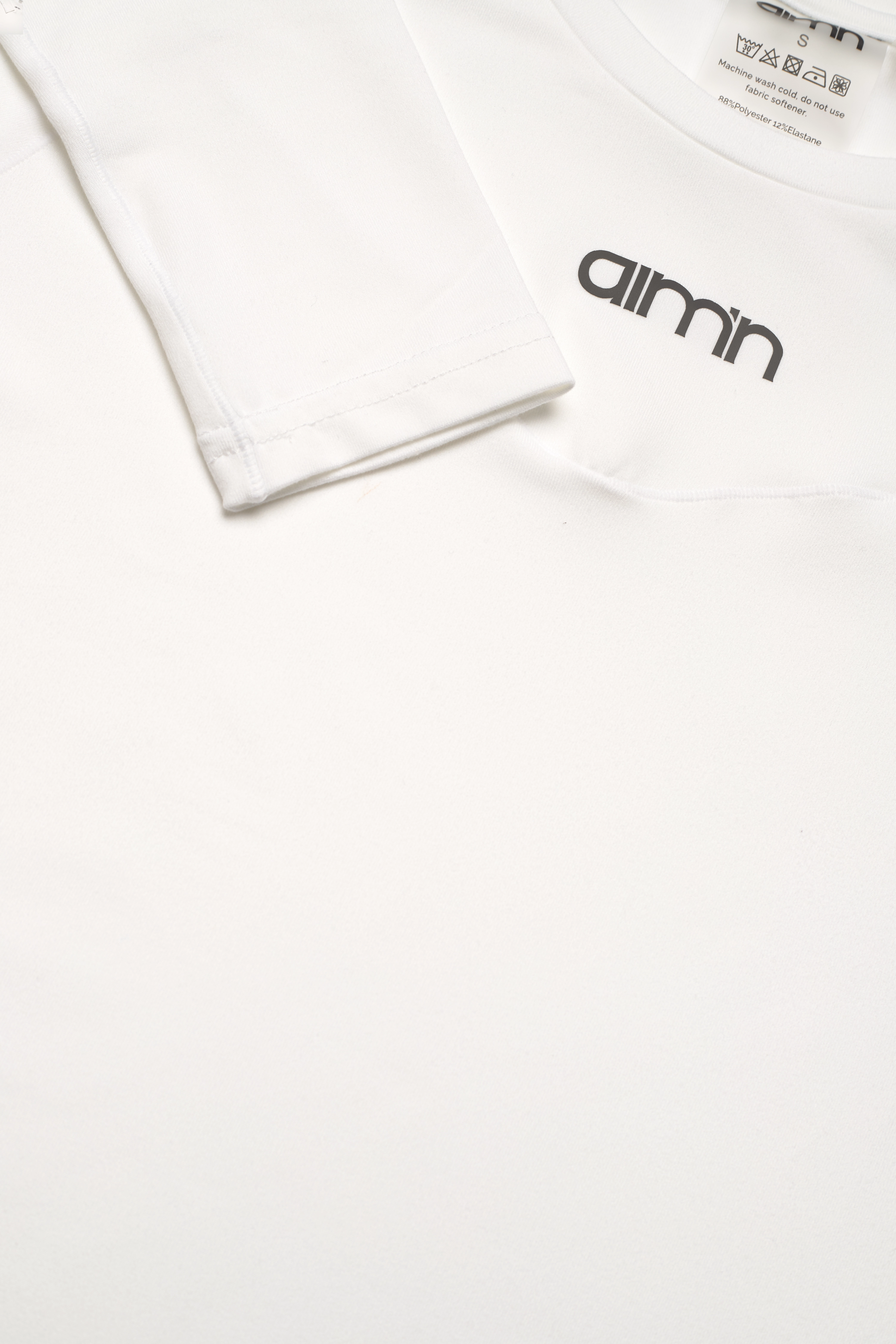 aim´n - Soft Basic Long Sleeve - longsleeved tops - white - 4