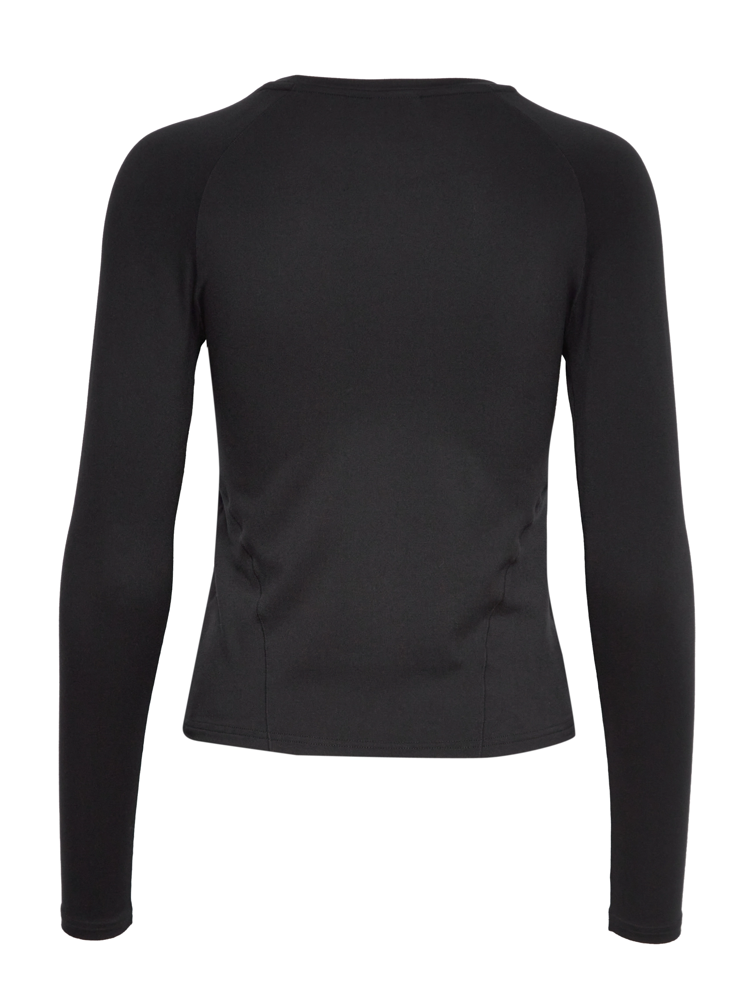 aim´n - Soft Basic Long Sleeve - langarmshirts - black - 2