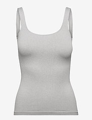 AIM'N - Ribbed Seamless Singlet - lowest prices - light grey - 0