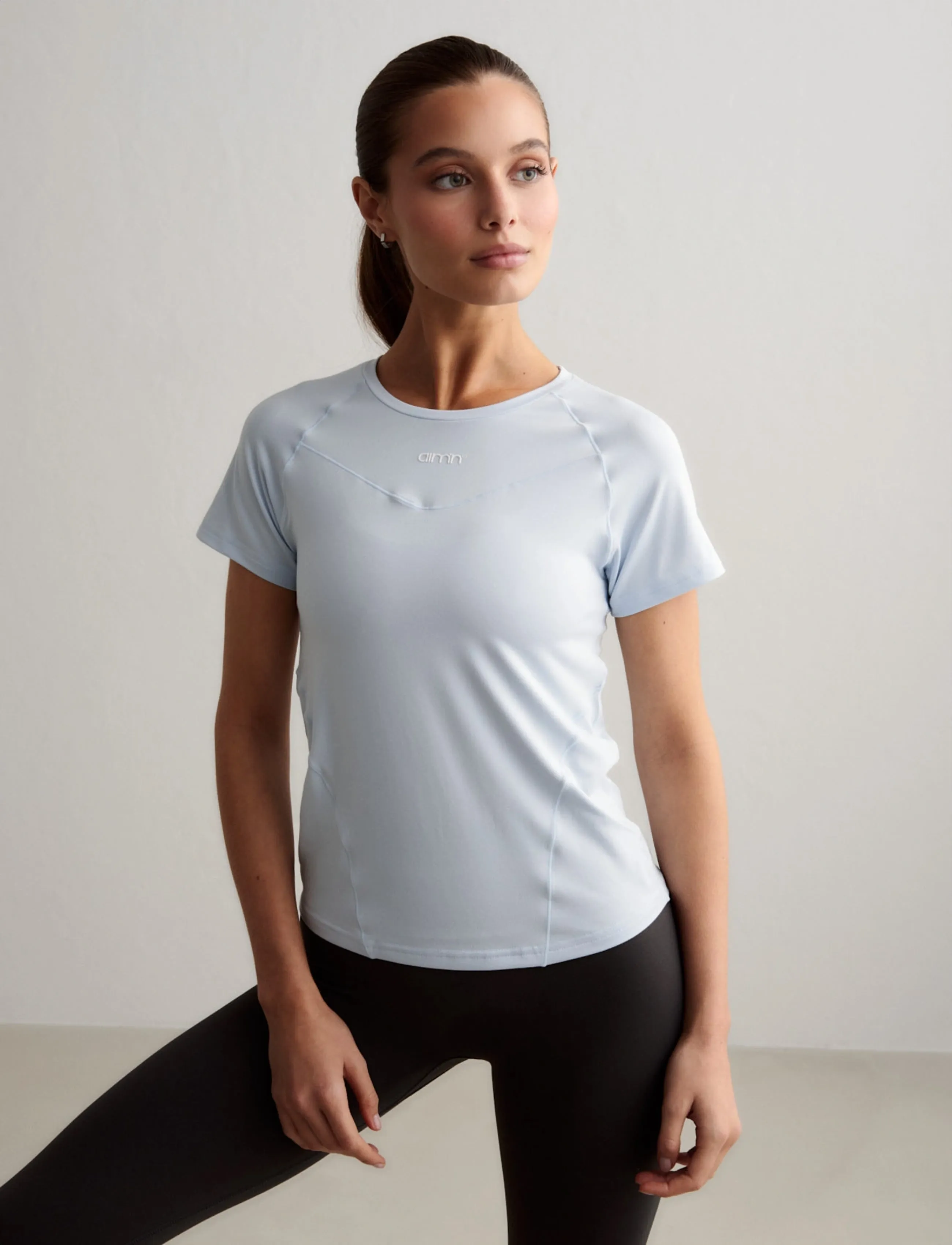 aim´n - Soft Basic Short Sleeve - t-shirts - aura - 4