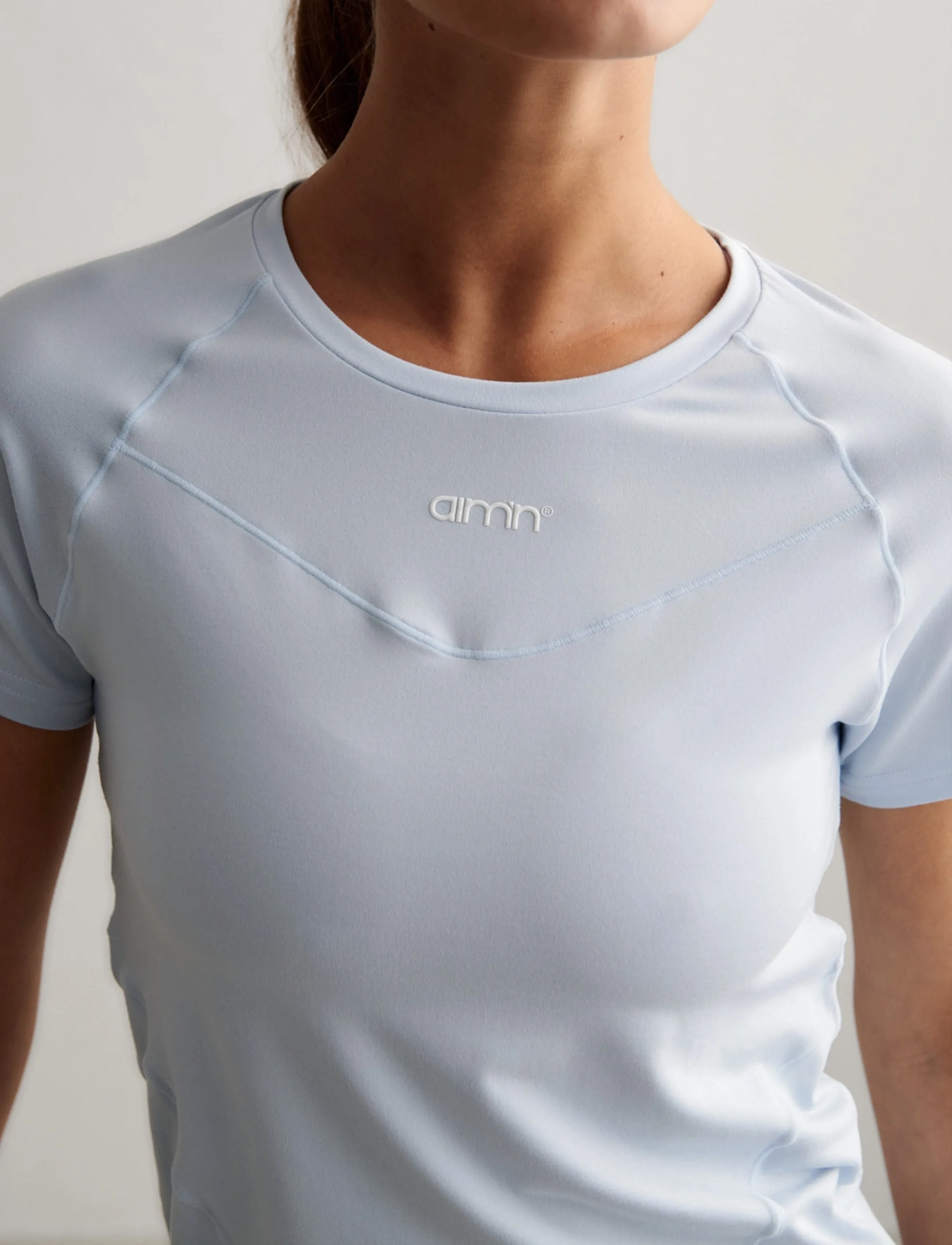 aim´n - Soft Basic Short Sleeve - t-shirts - aura - 5