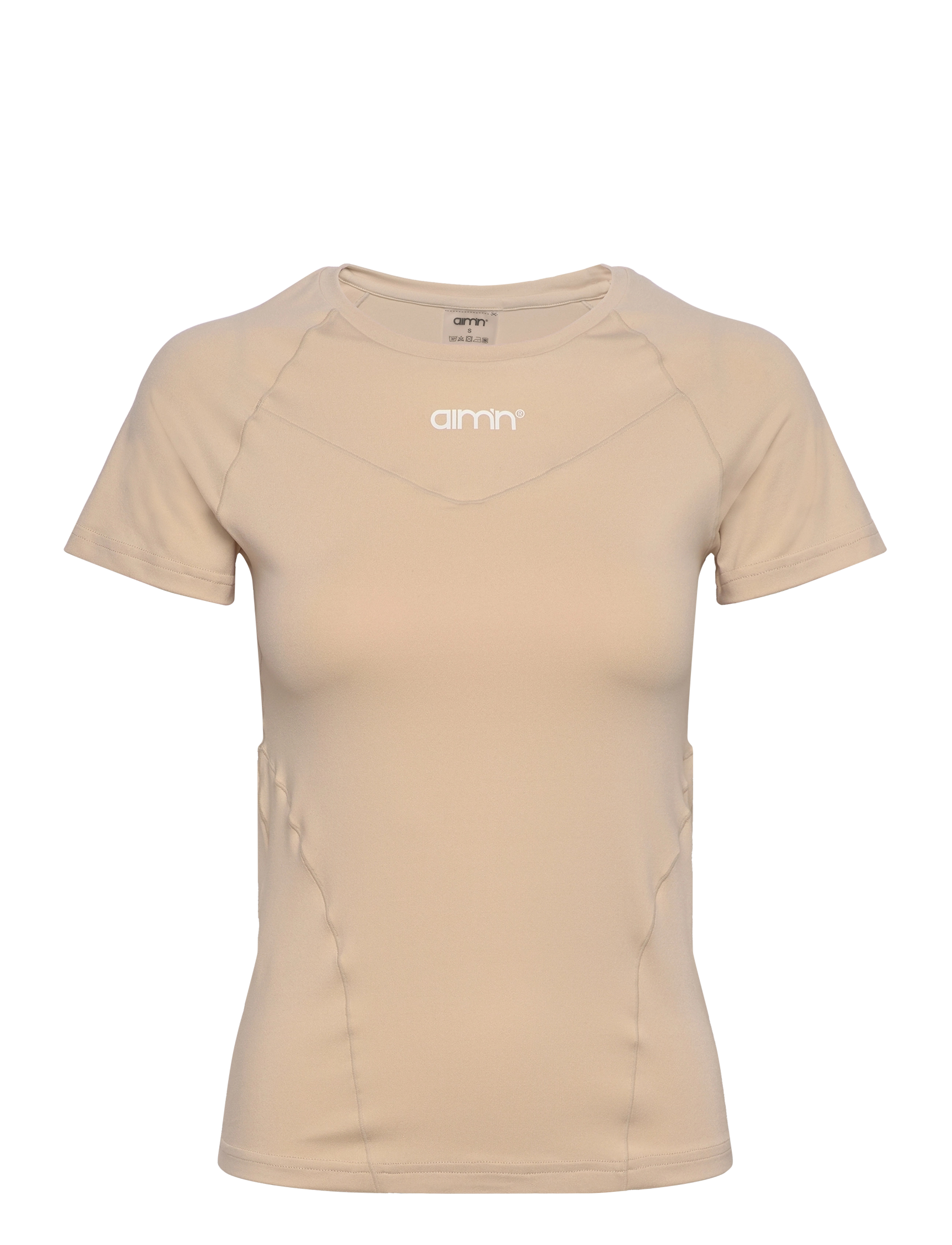 AIM ́N Soft Basic Kurz Sleeve Beige - XS - Damen