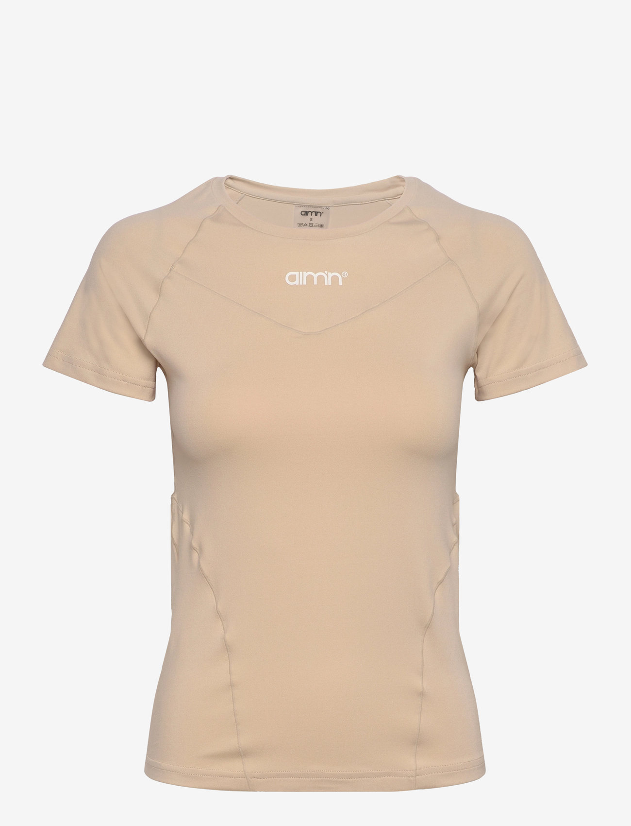 aim´n - Soft Basic Short Sleeve - t-shirts - cafe au lait - 1