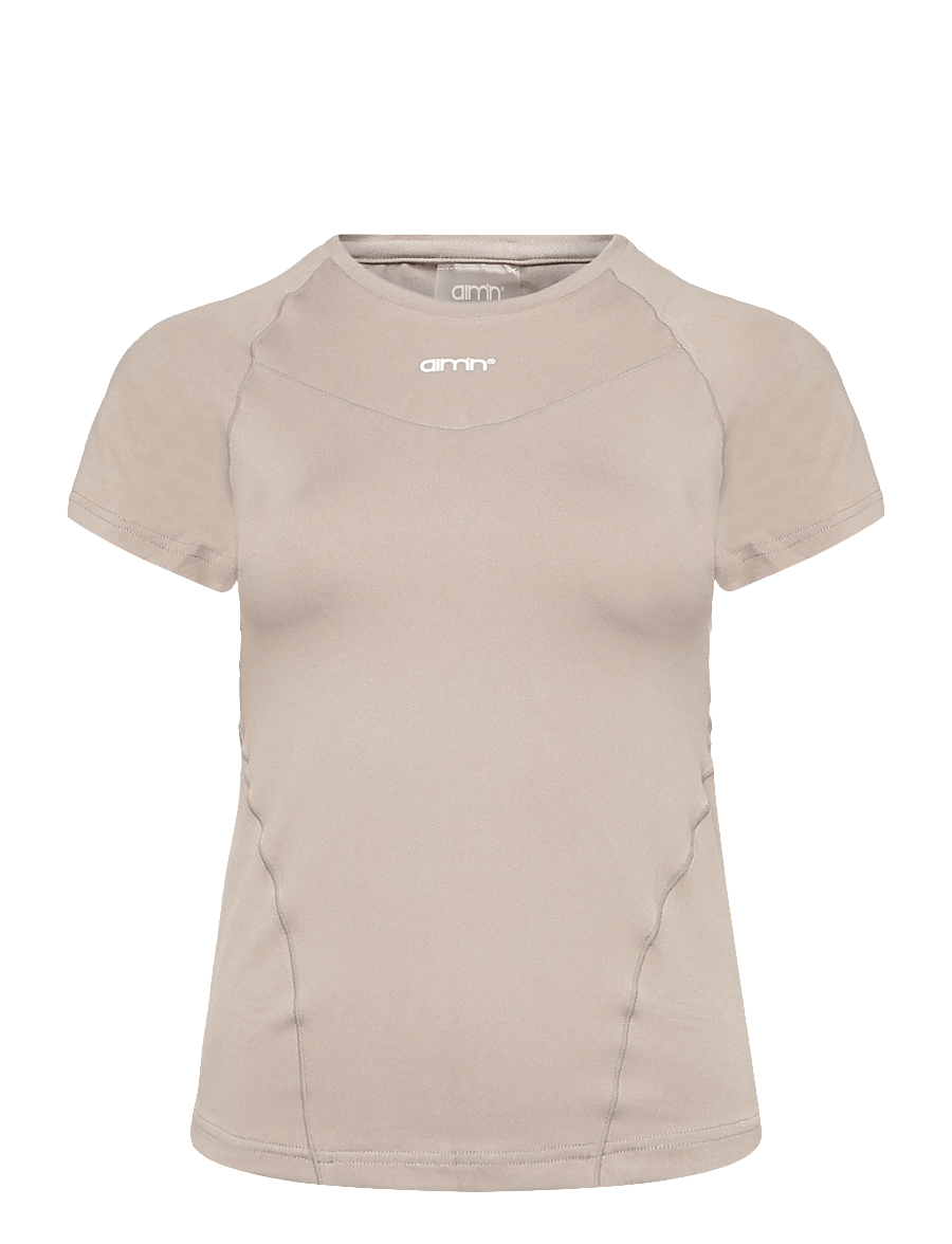 aim´n - Soft Basic Short Sleeve - t-shirts - dark clay - 1