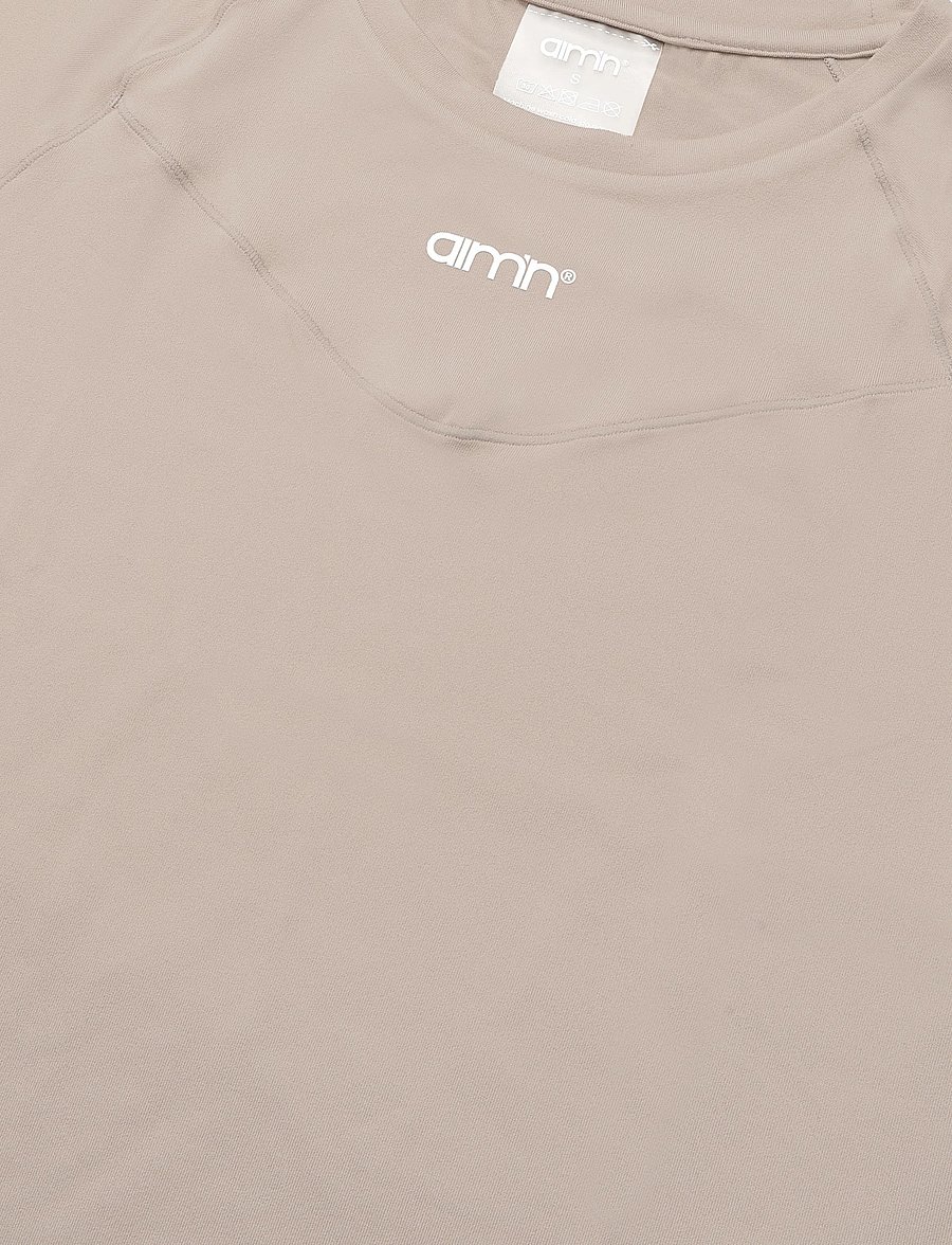 aim´n - Soft Basic Short Sleeve - t-shirts - dark clay - 5
