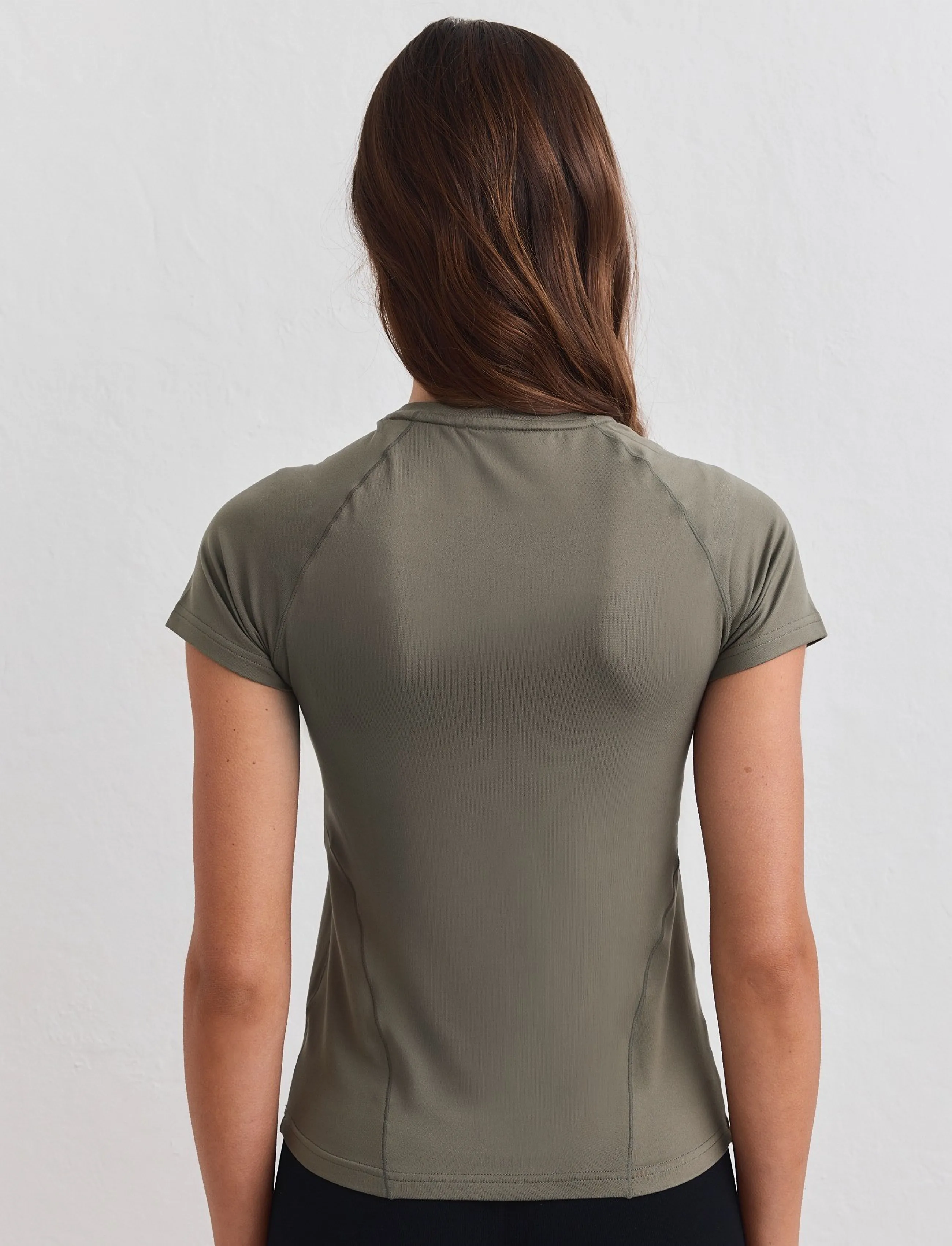aim´n - Soft Basic Short Sleeve - t-shirts - ivy - 3