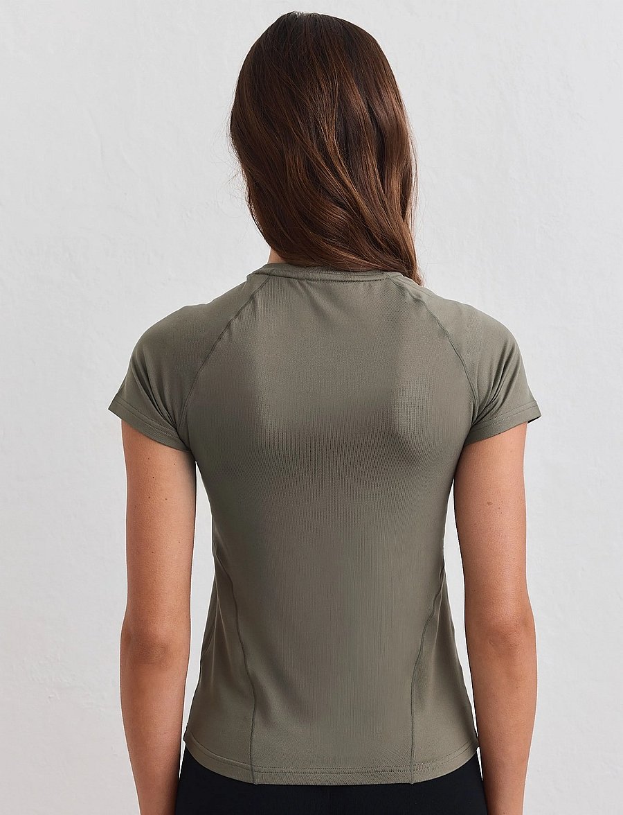 aim´n - Soft Basic Short Sleeve - t-shirts - ivy - 3
